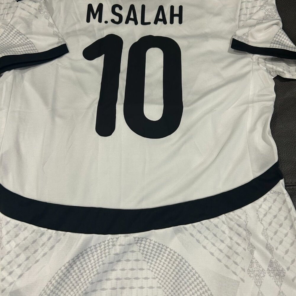 Puma EGYPT National Team MOHAMMAD SALAH Men's JERSEY Red M,L,XL,2X New with tags - Picture 6 of 6